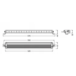 Osram Lightbar VX500-SP 2800lm 63W